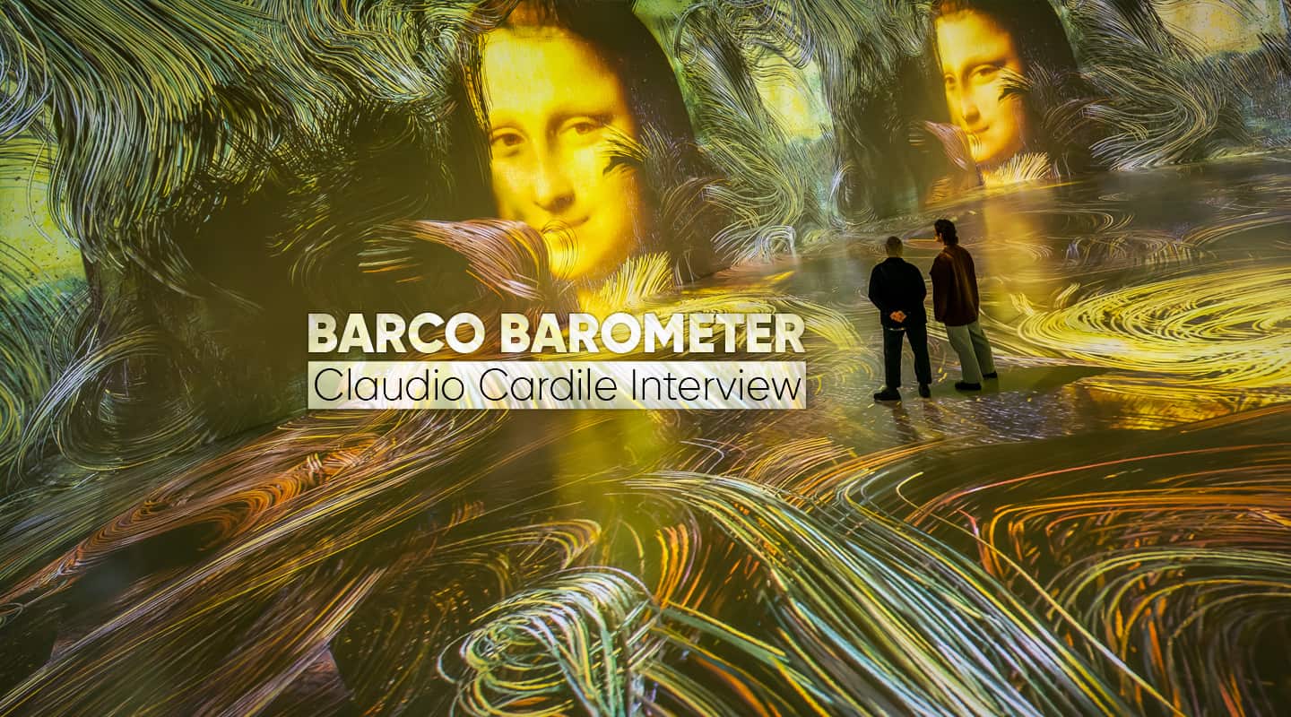 Barco Barometer: Claudio Cardile Interview