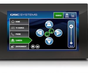 qsc q-sys touchscreen controller